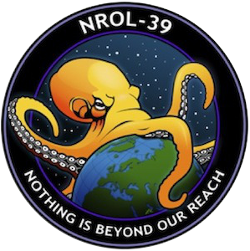 Logo of US spy satellite NROL-39