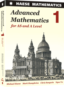 [The cover: Advanced Mathematics 1 for AS and A Level]