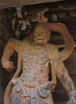 temple entrance (miyajima)