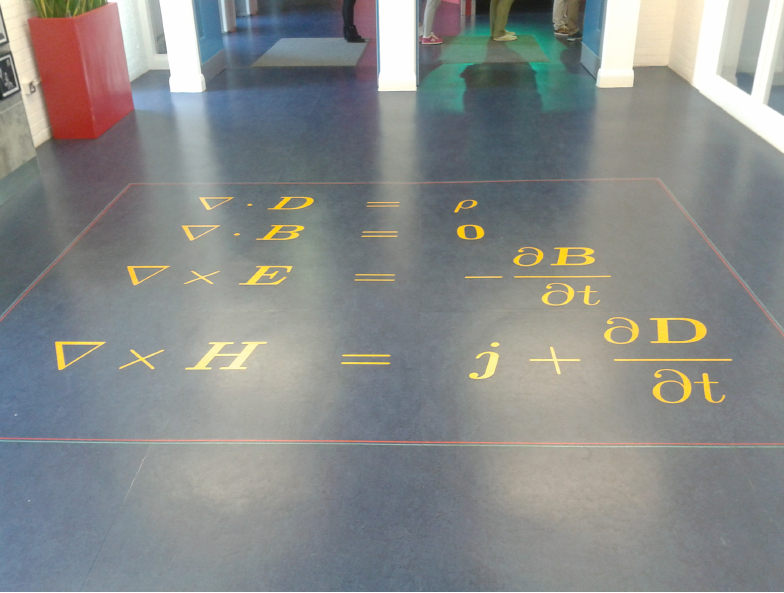 Maxwell's equations in lino of JCMB