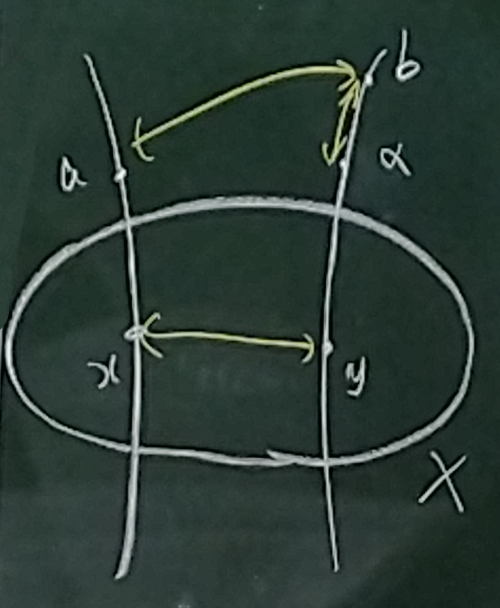 diagram of metric fibration